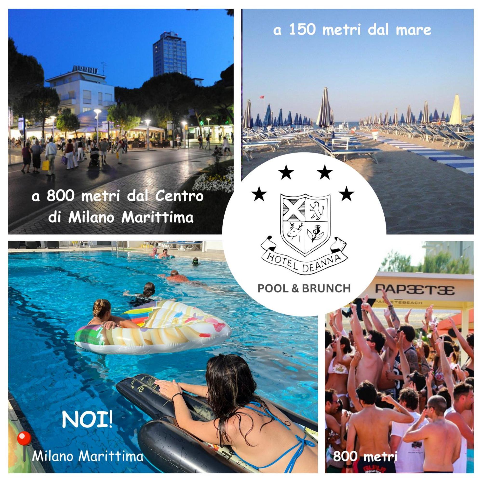 G&D Hotel Deanna Pool&Brunch Milano Marittima Zewnętrze zdjęcie